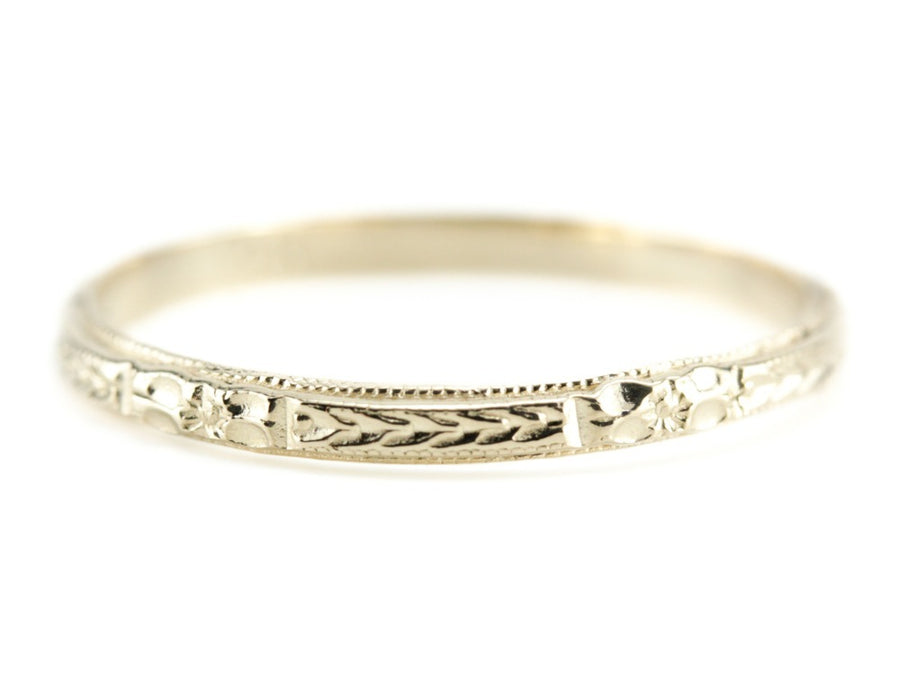 The Mallory 14K Yellow Gold Band by Elizabeth Henry