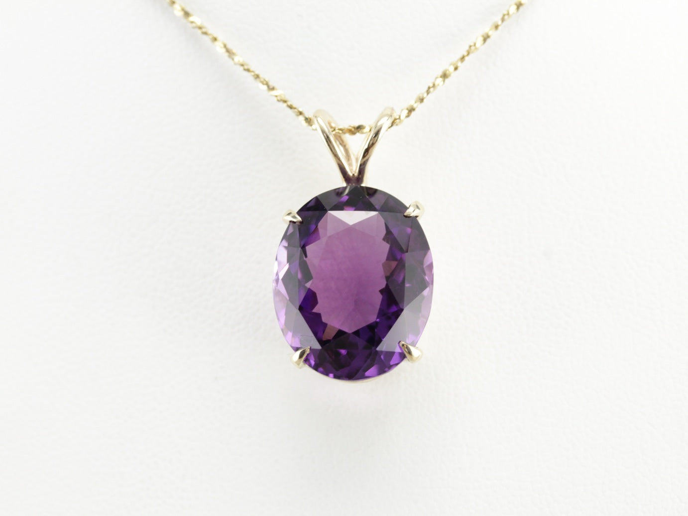 Amethyst Statement Pendant