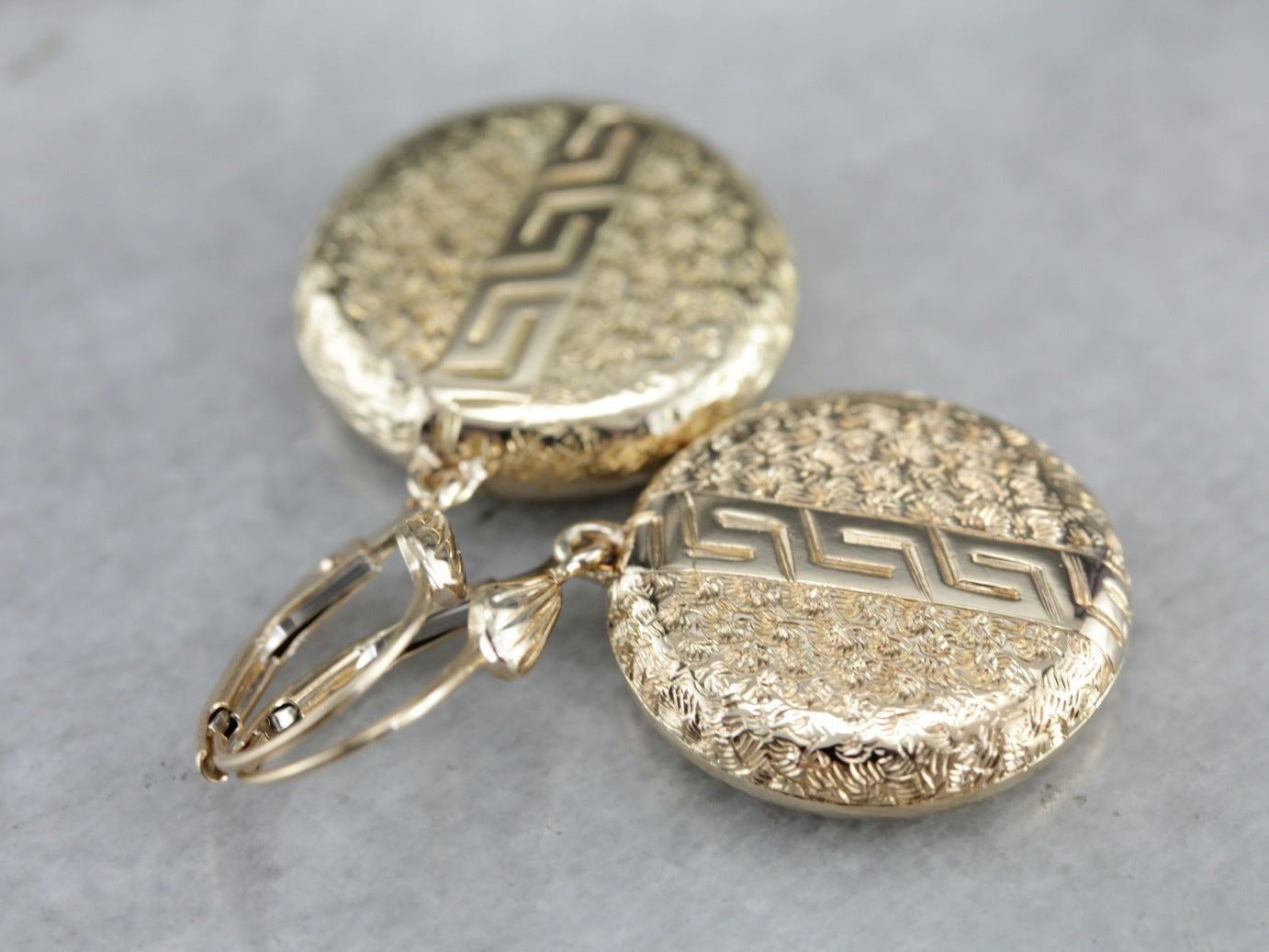 Retrofitted Cufflink Earrings