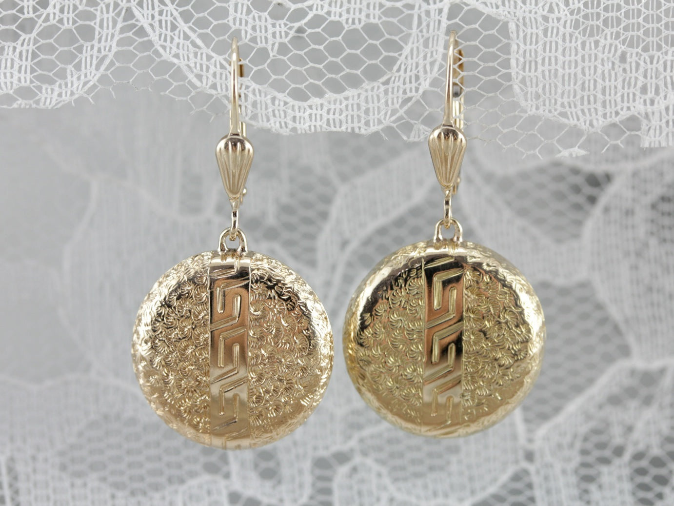 Retrofitted Cufflink Earrings