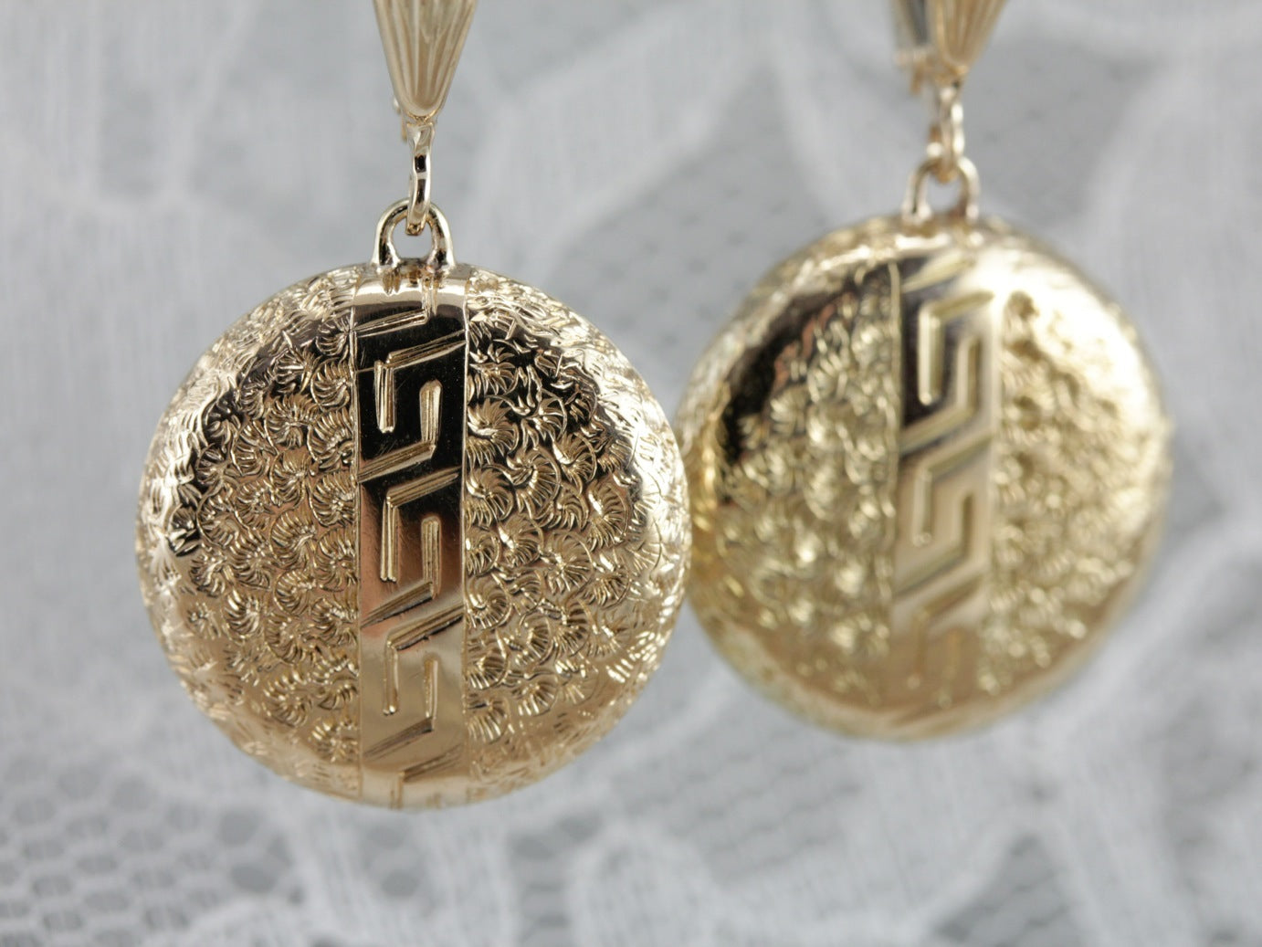 Retrofitted Cufflink Earrings