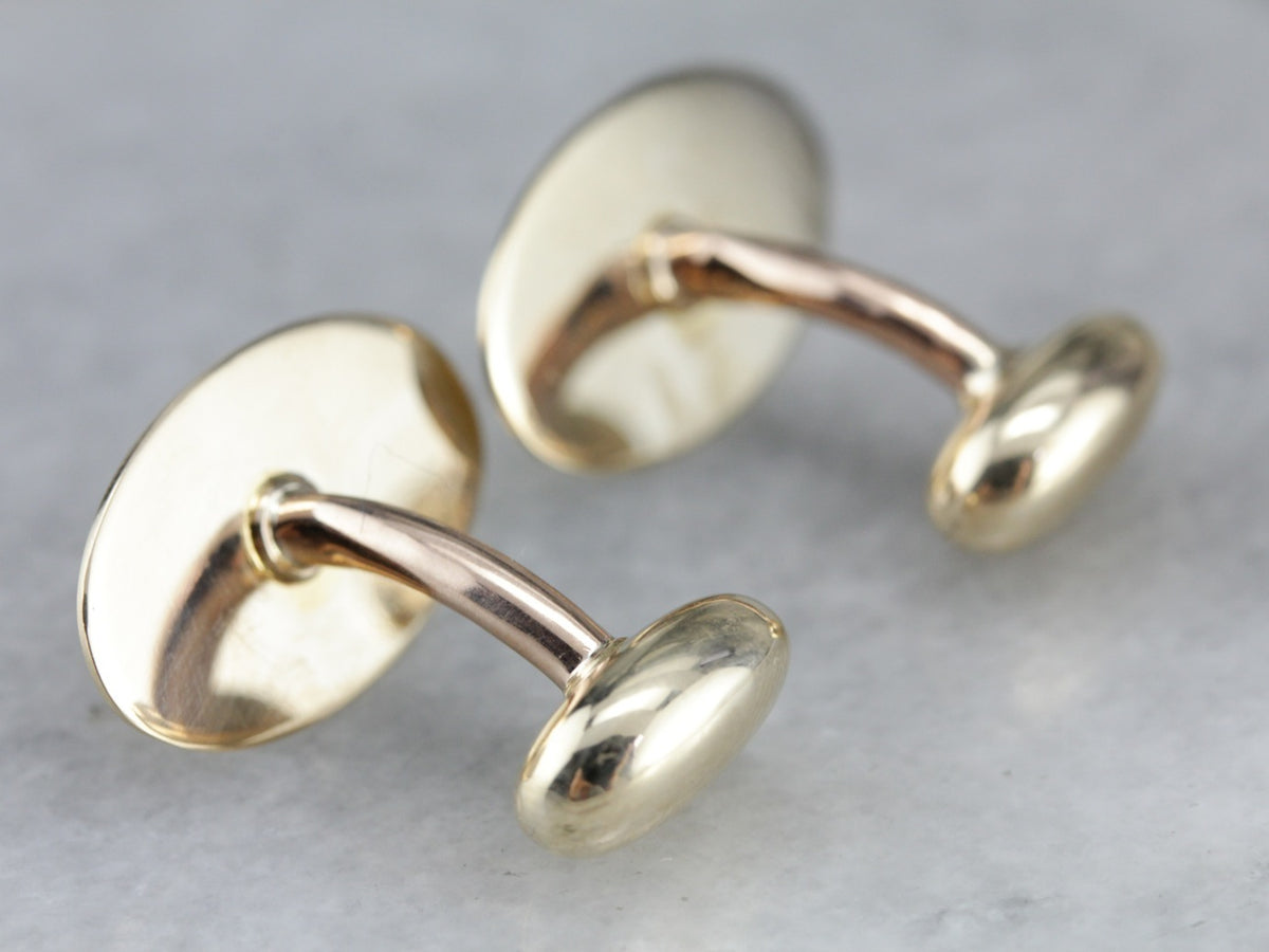 Vintage Monogramed Cufflinks