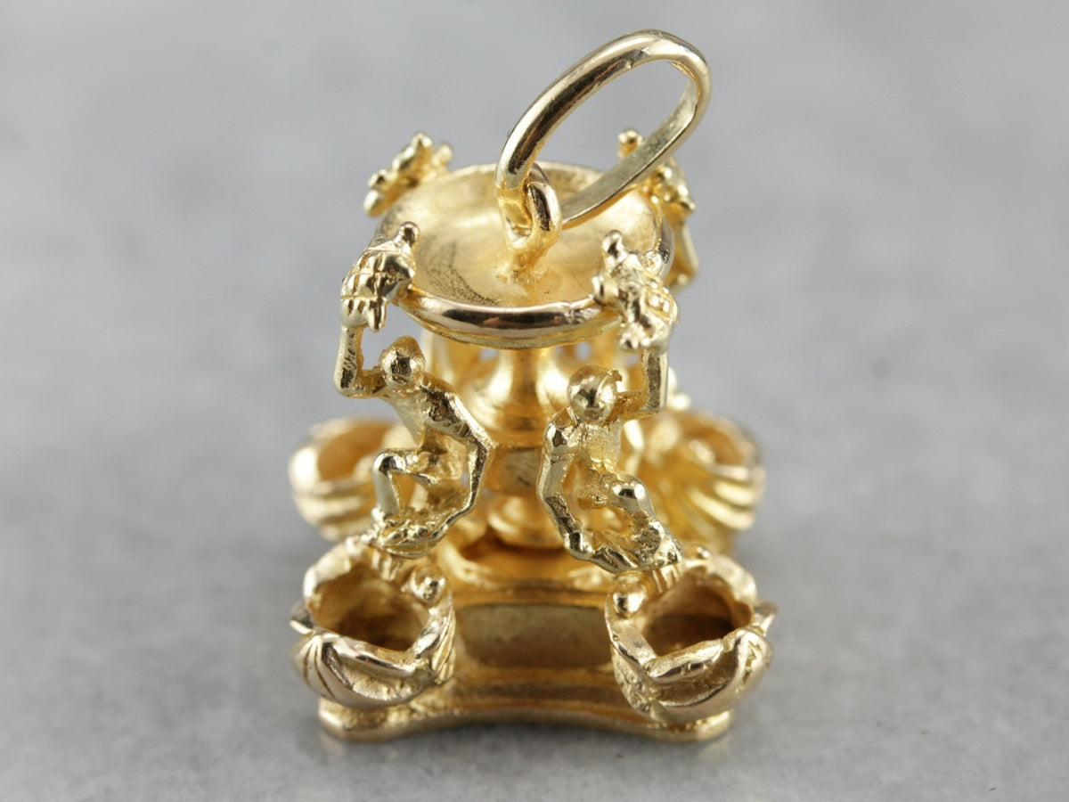 Ancient Wine Chalice Pendant
