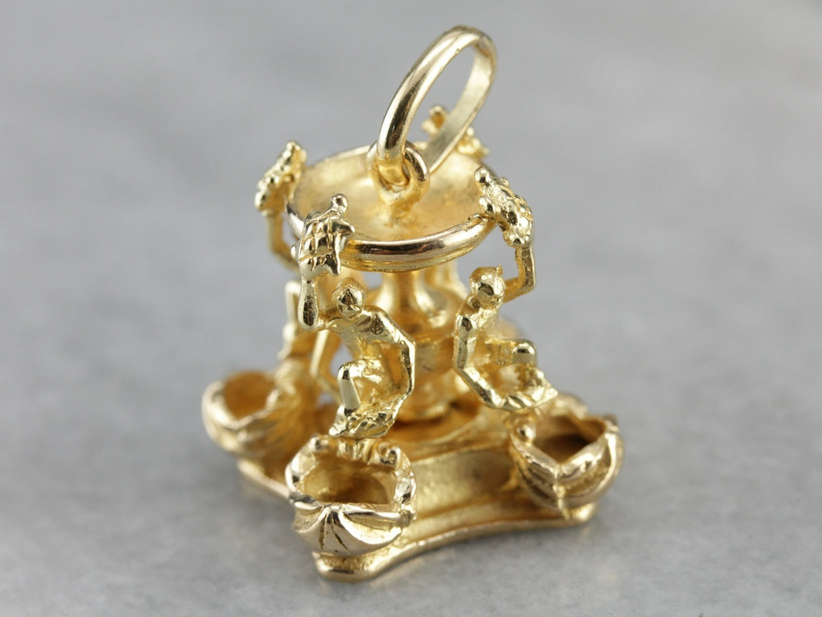 Ancient Wine Chalice Pendant