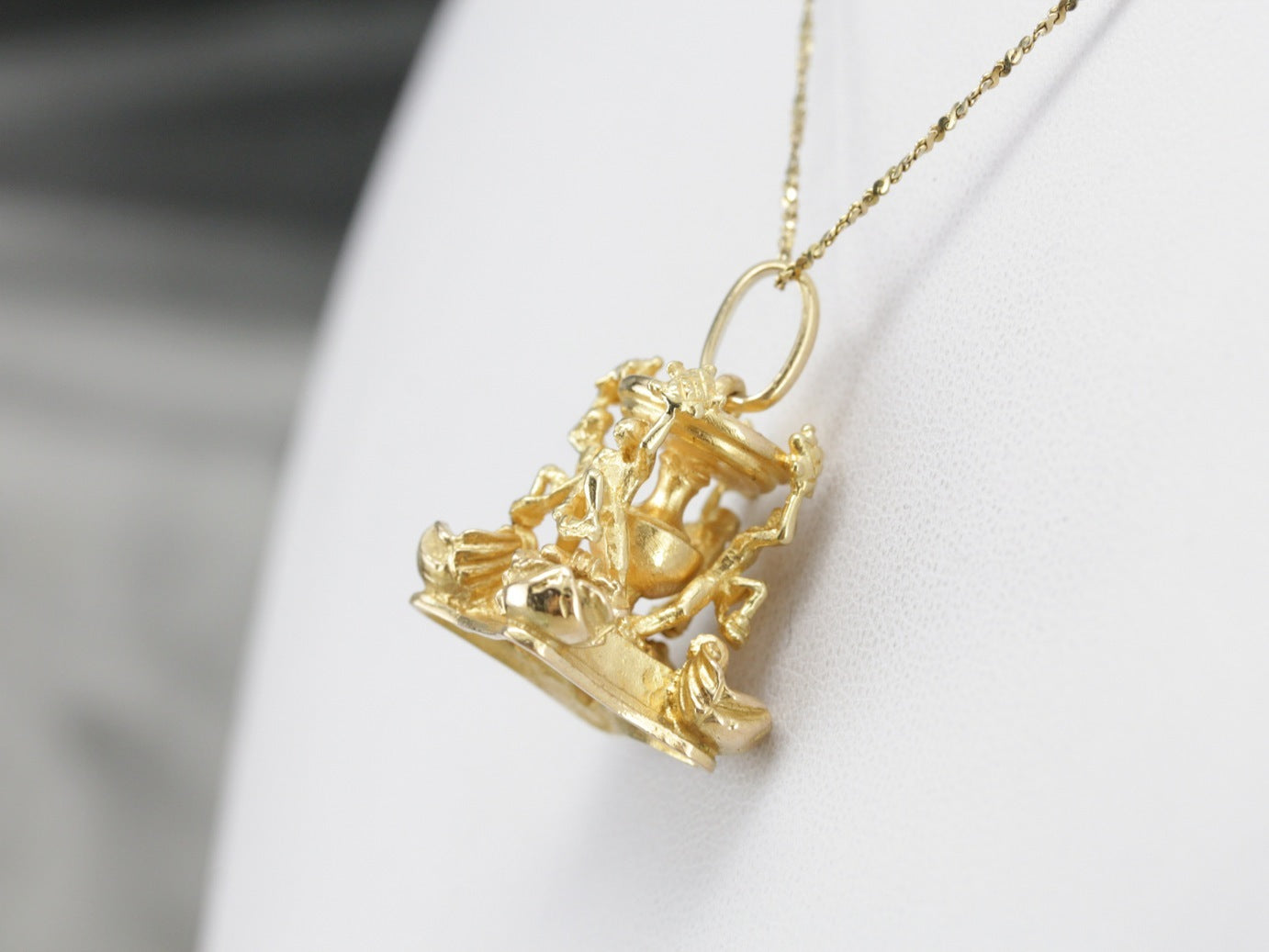 Ancient Wine Chalice Pendant