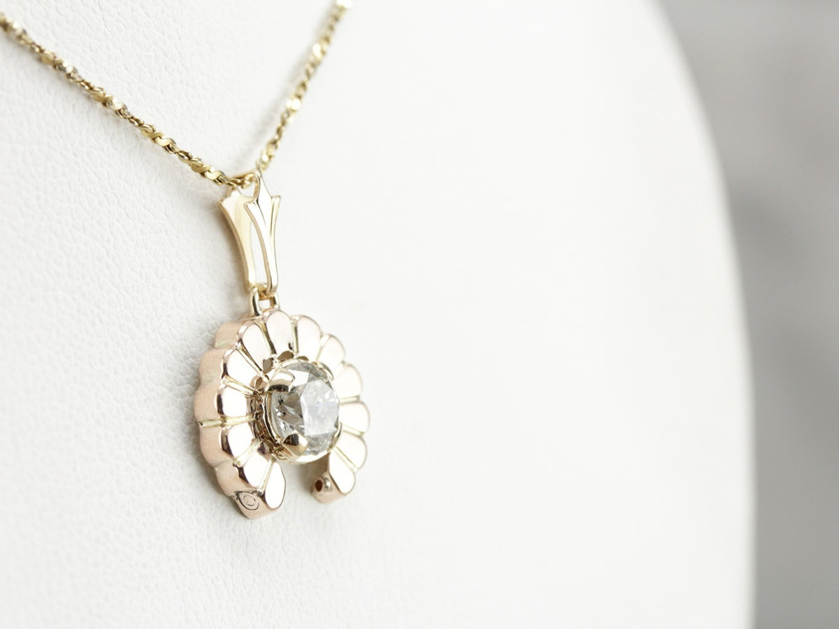Vintage Diamond Pendant