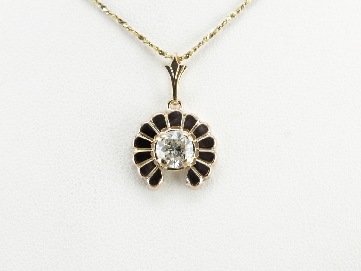 Vintage Diamond Pendant