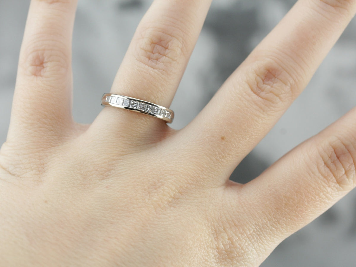 Diamond Channel Set Band