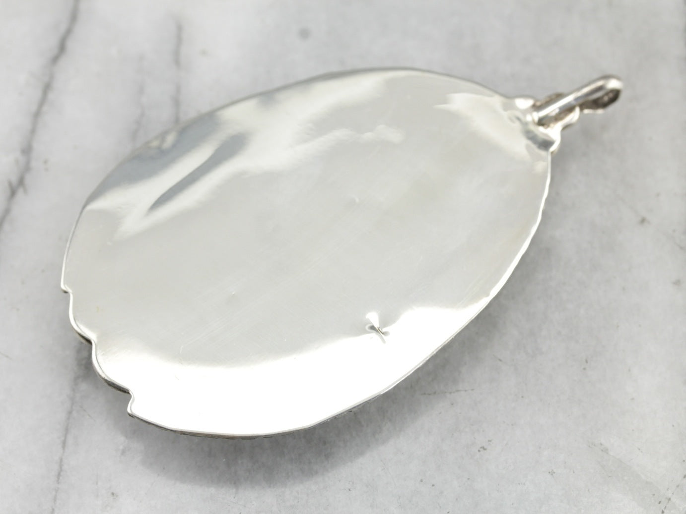 Green Jasper Statement Pendant