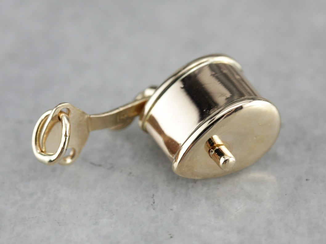 Vintage Coffee Grinder Charm