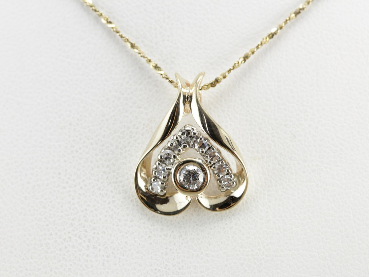Diamond Anniversary Pendant
