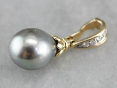Saltwater Pearl Drop Pendant