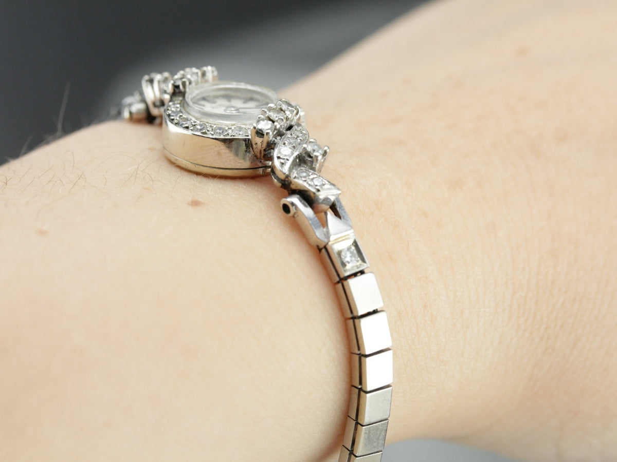 Ladies Diamond Kelbert Wrist Watch