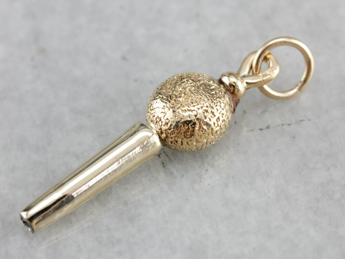 Victorian Pocket Watch Key Fob