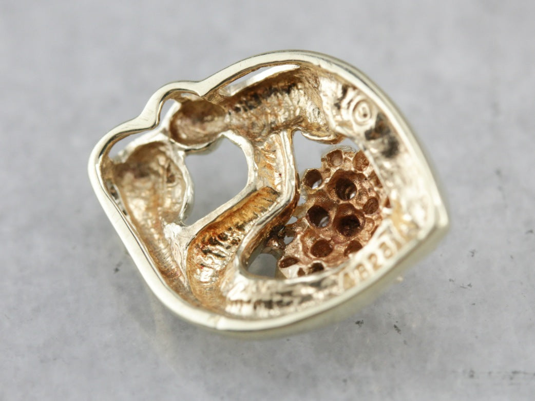 Mother and Child Diamond Pendant