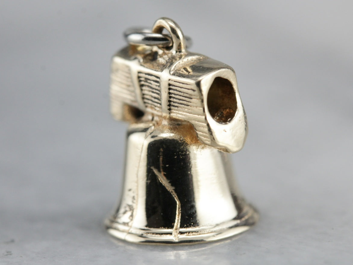 Vintage Liberty Bell Charm