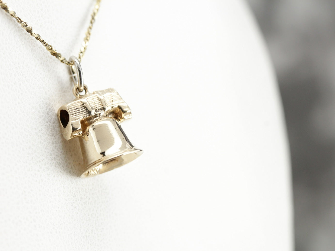 Vintage Liberty Bell Charm