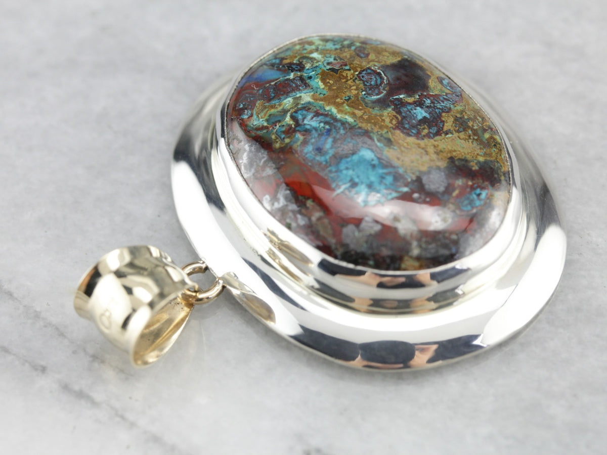 Azurite Statement Pendant