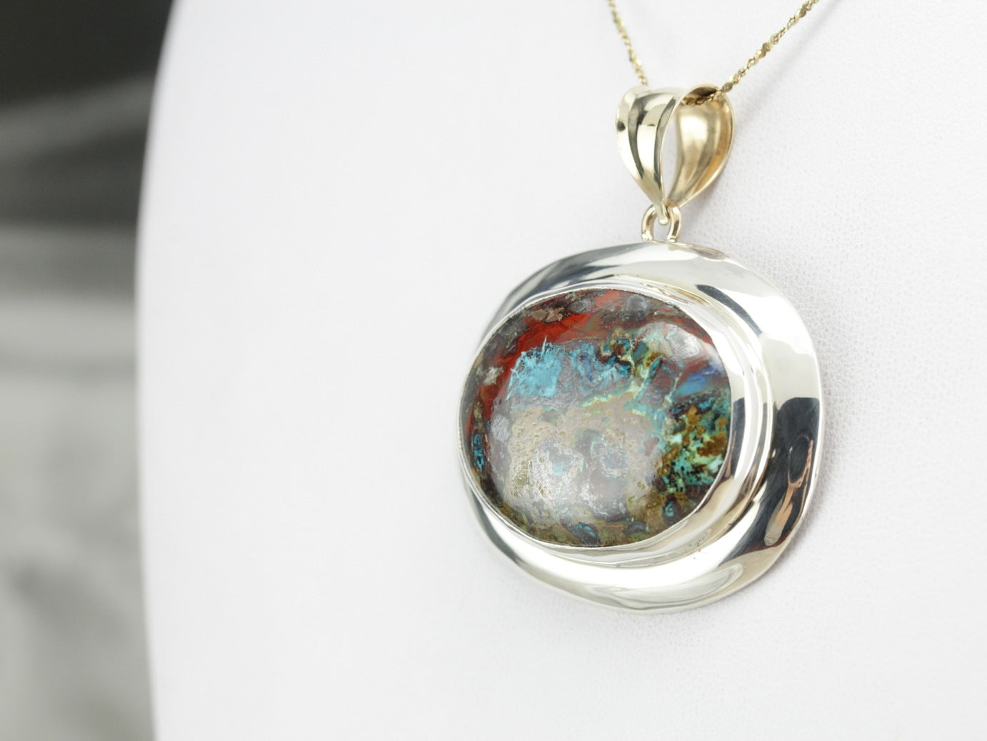 Azurite Statement Pendant