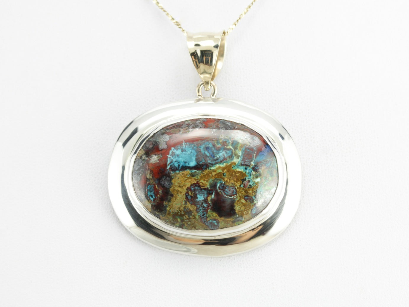 Azurite Statement Pendant