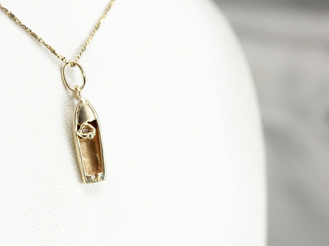 Vintage Cigarette Racing Boat Charm