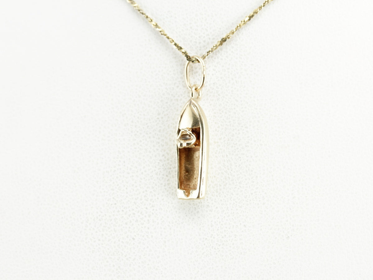 Vintage Cigarette Racing Boat Charm