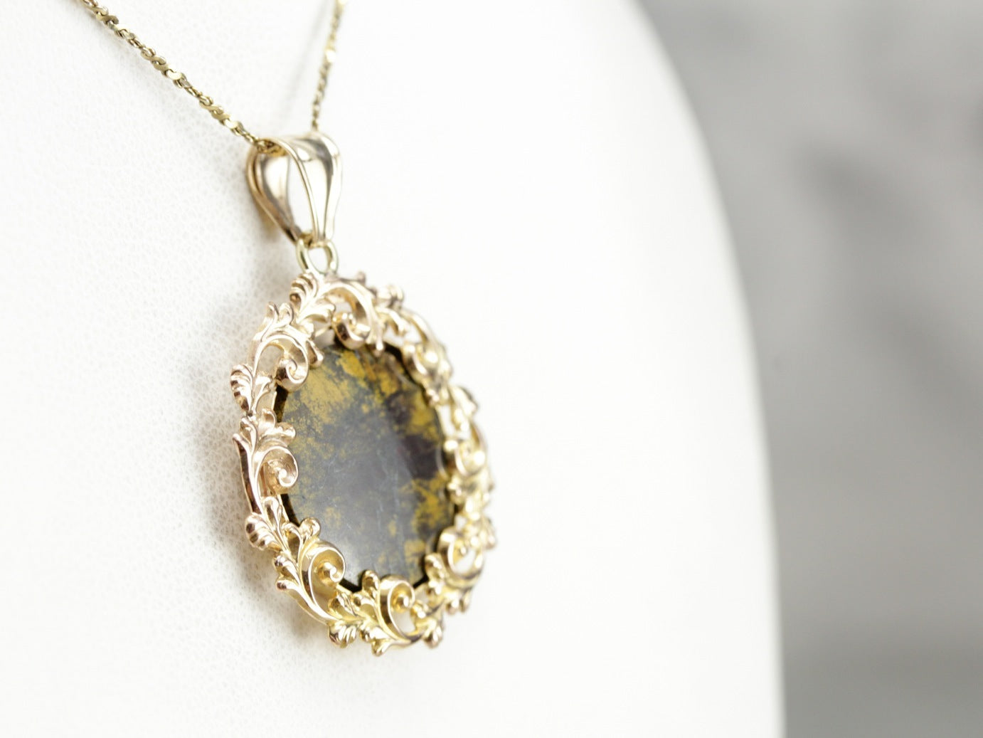 Vintage Jasper Pendant