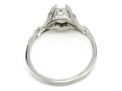 The Lamprey Setting Semi-Mount Engagement Ring by Elizabeth Henry