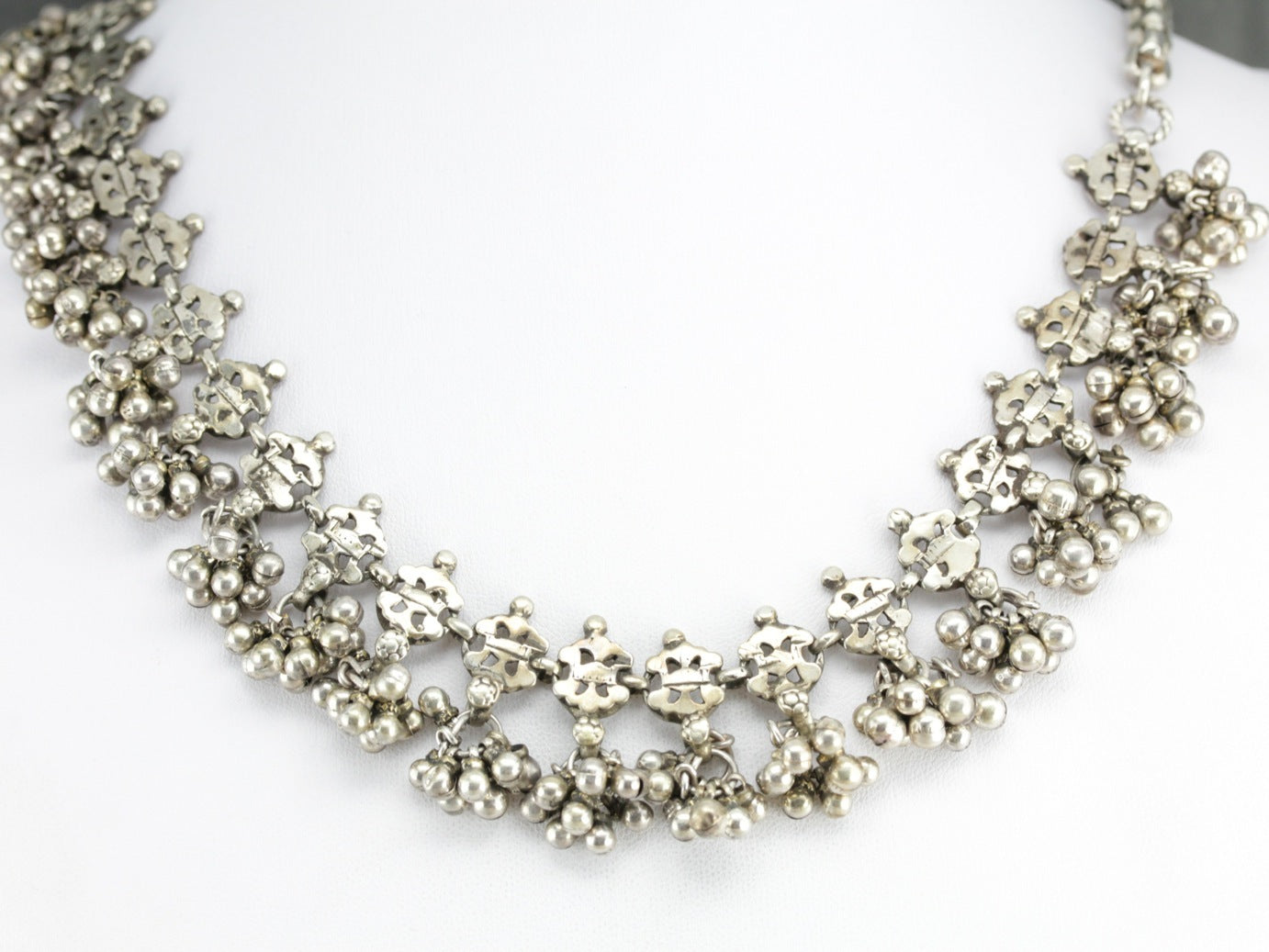 Vintage Sir Lankan Silver Necklace