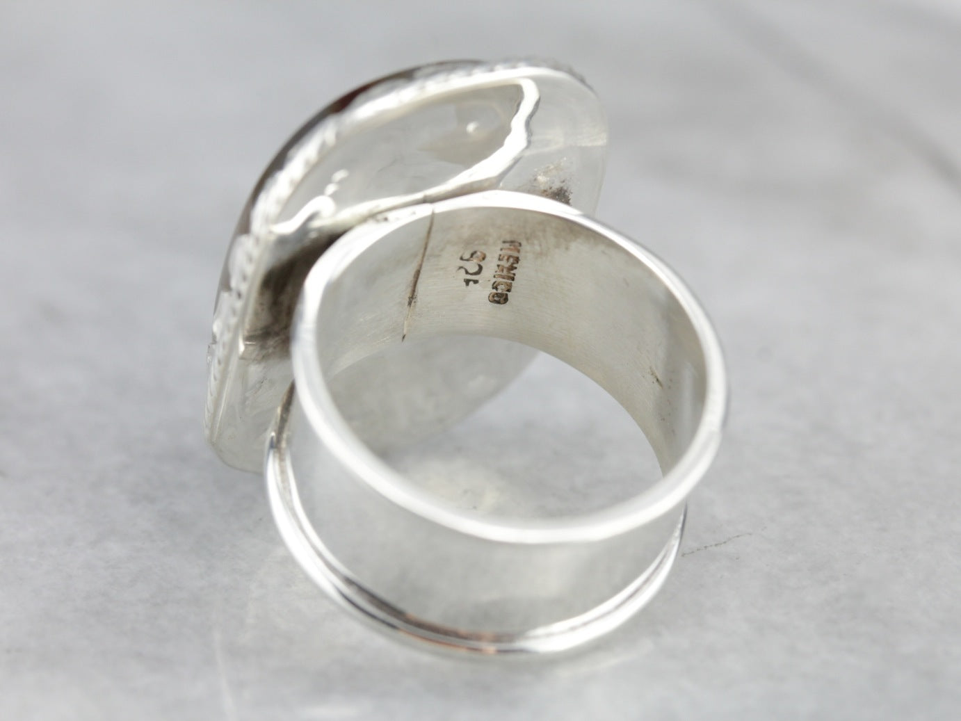 Montana Agate Statement Ring