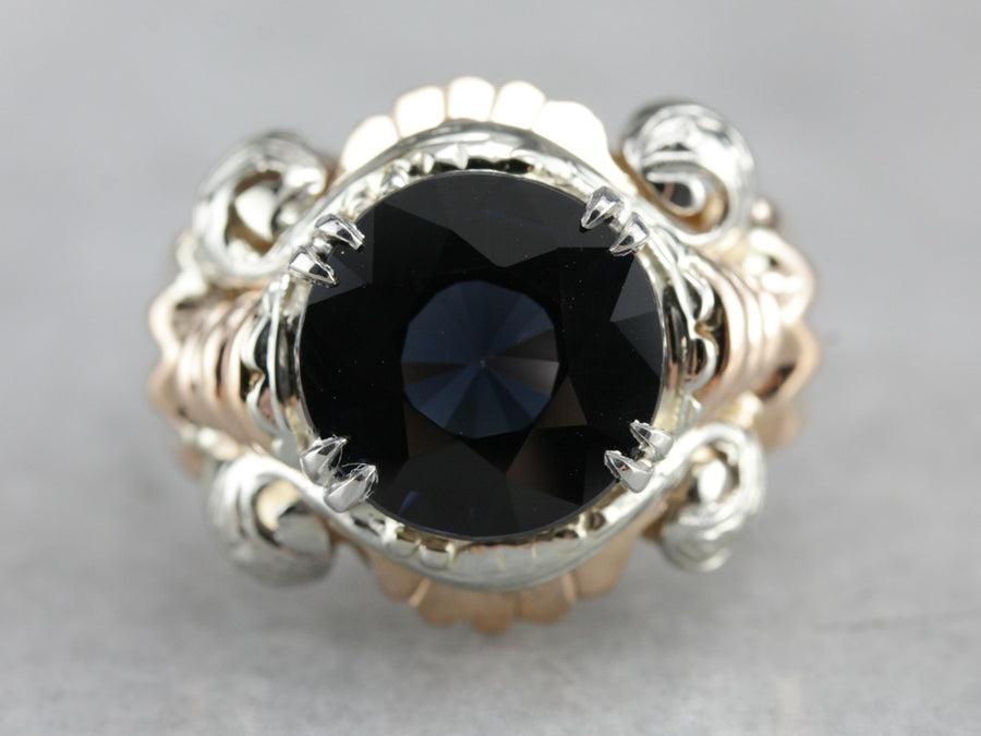 Retro Spinel Cocktail Ring