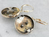 Gold Victorian Drop Earrings