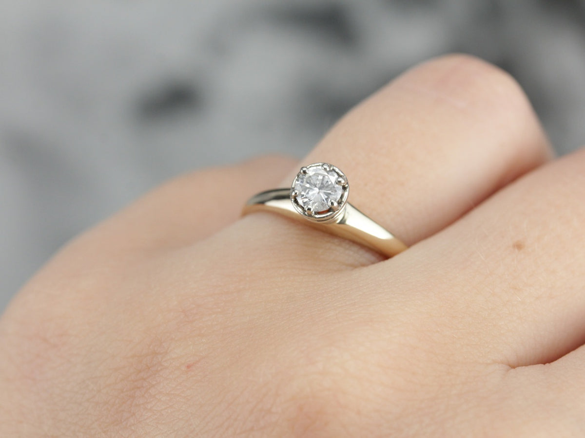 Diamond Solitaire Engagement Ring - Market Square Jewelers