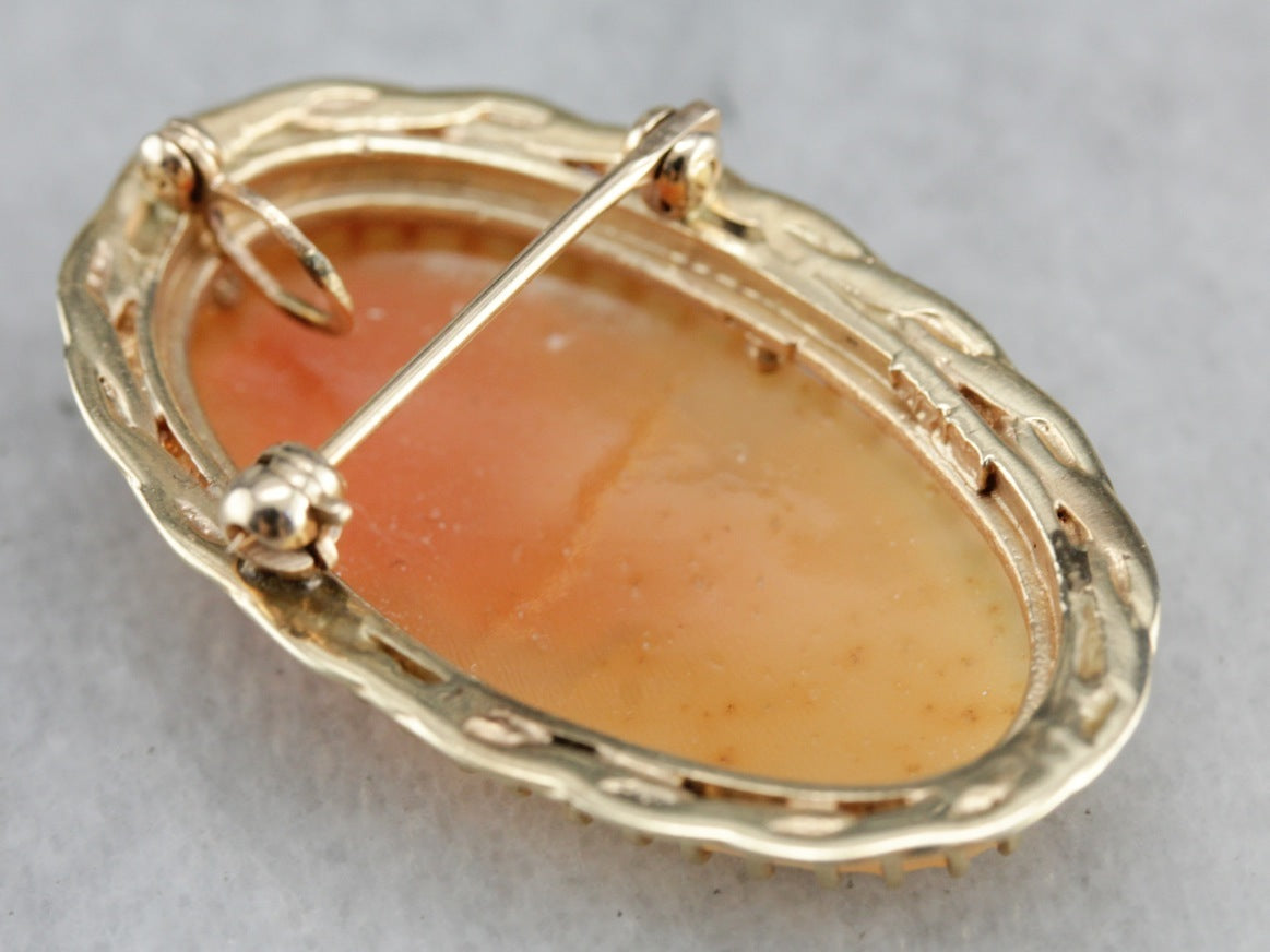 Vintage Cameo Brooch or Pendant
