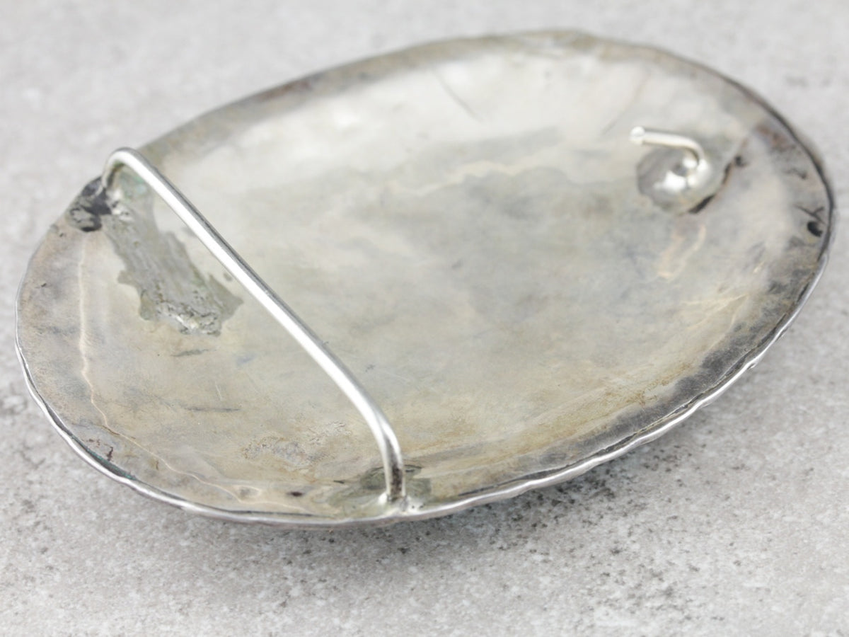 Native American Turquoise Belt Buckle