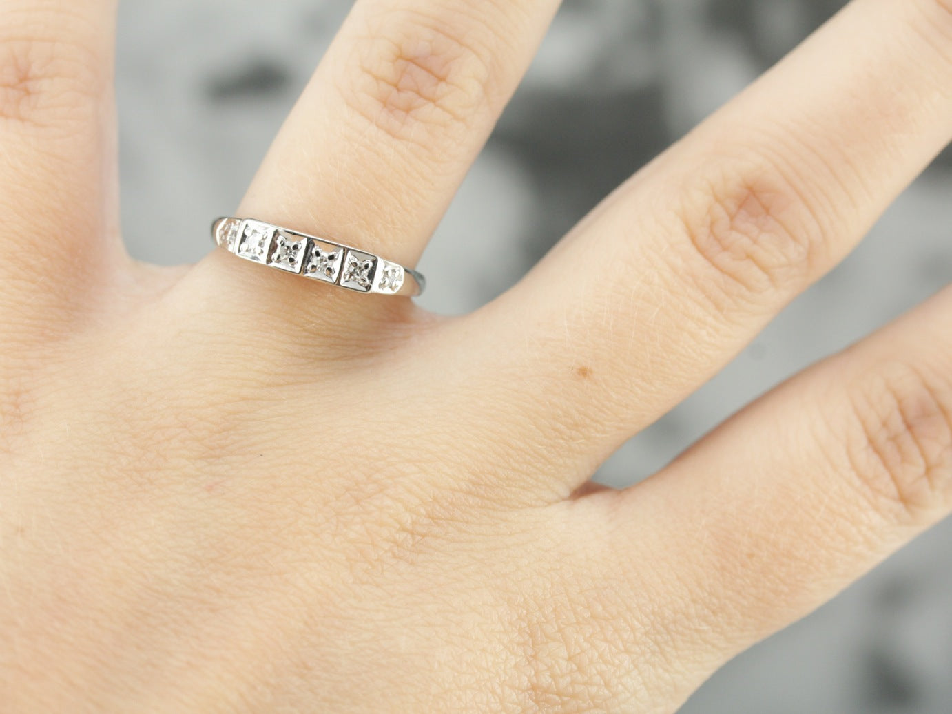 Banda de diamantes de la era retro