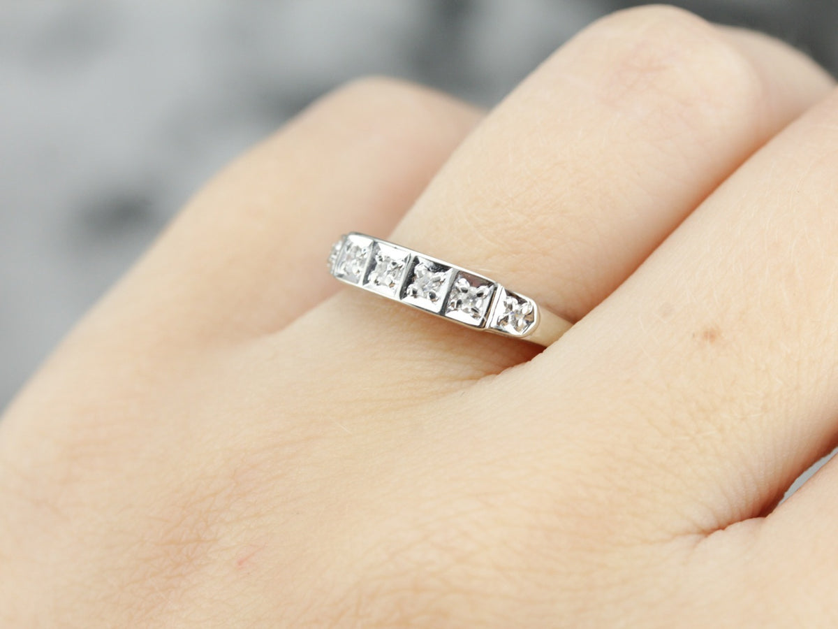 Banda de diamantes de la era retro