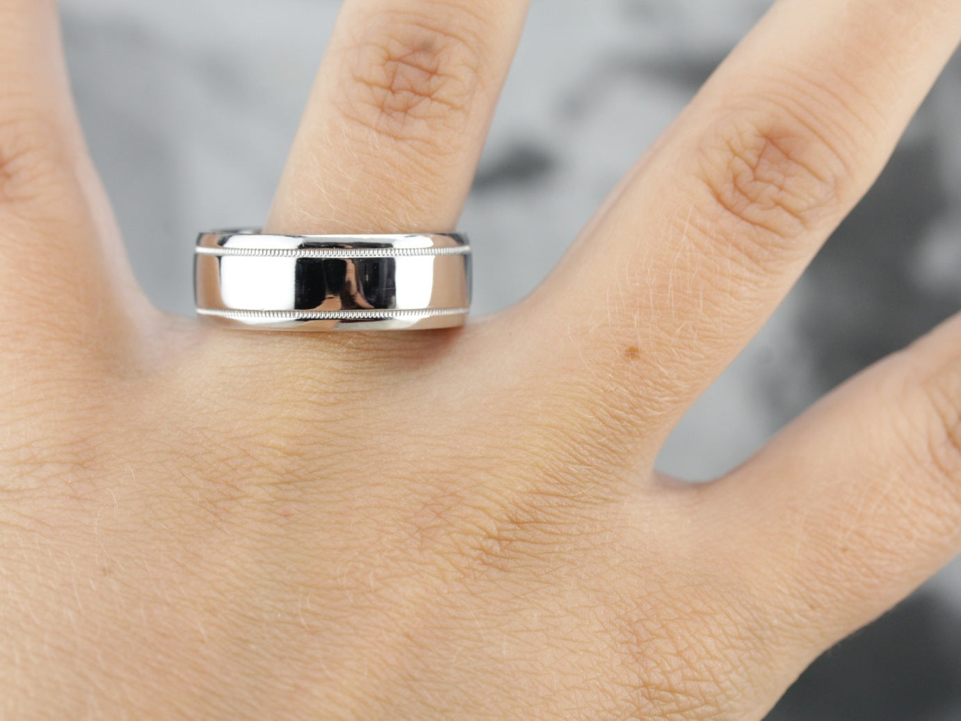 Men's Platinum Wedding Band