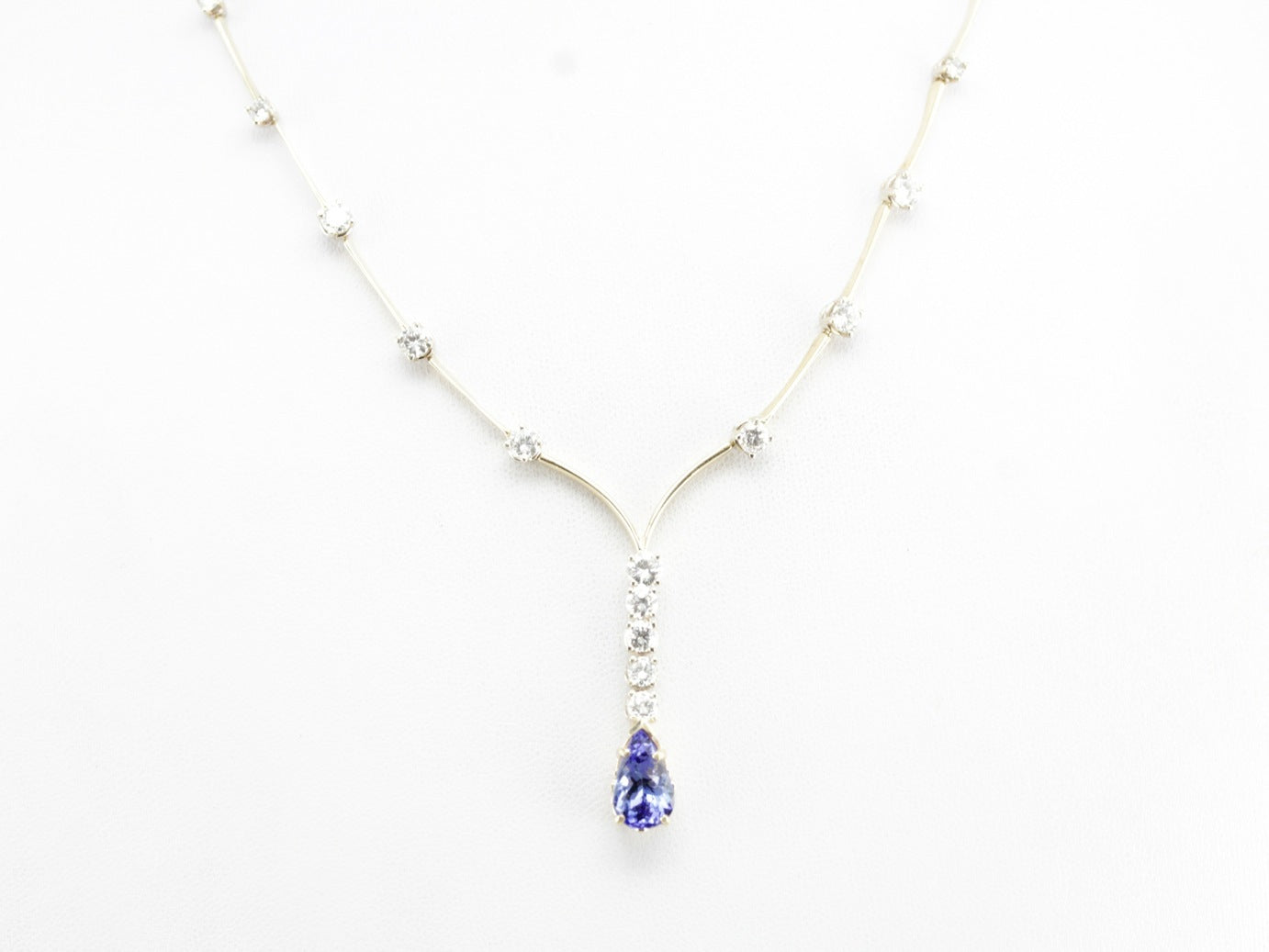 Tanzanite and Diamond Necklace
