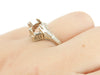 The Sturbridge Diamond Setting Semi-Mount Engagement Ring by Elizabeth Henry