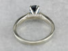 Modern Sapphire Engagement Ring