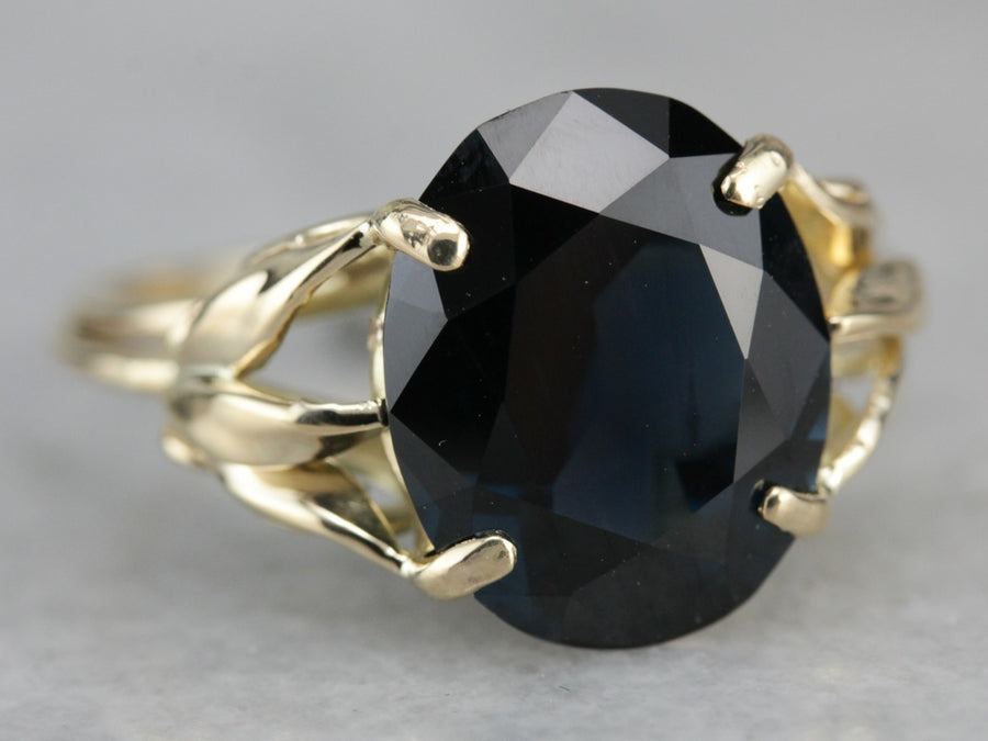Spinel Cocktail Ring in Yellow Gold