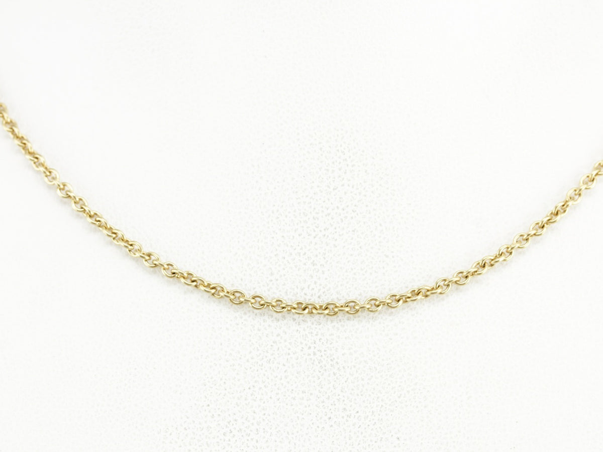 Vintage Round Rolo Link Chain