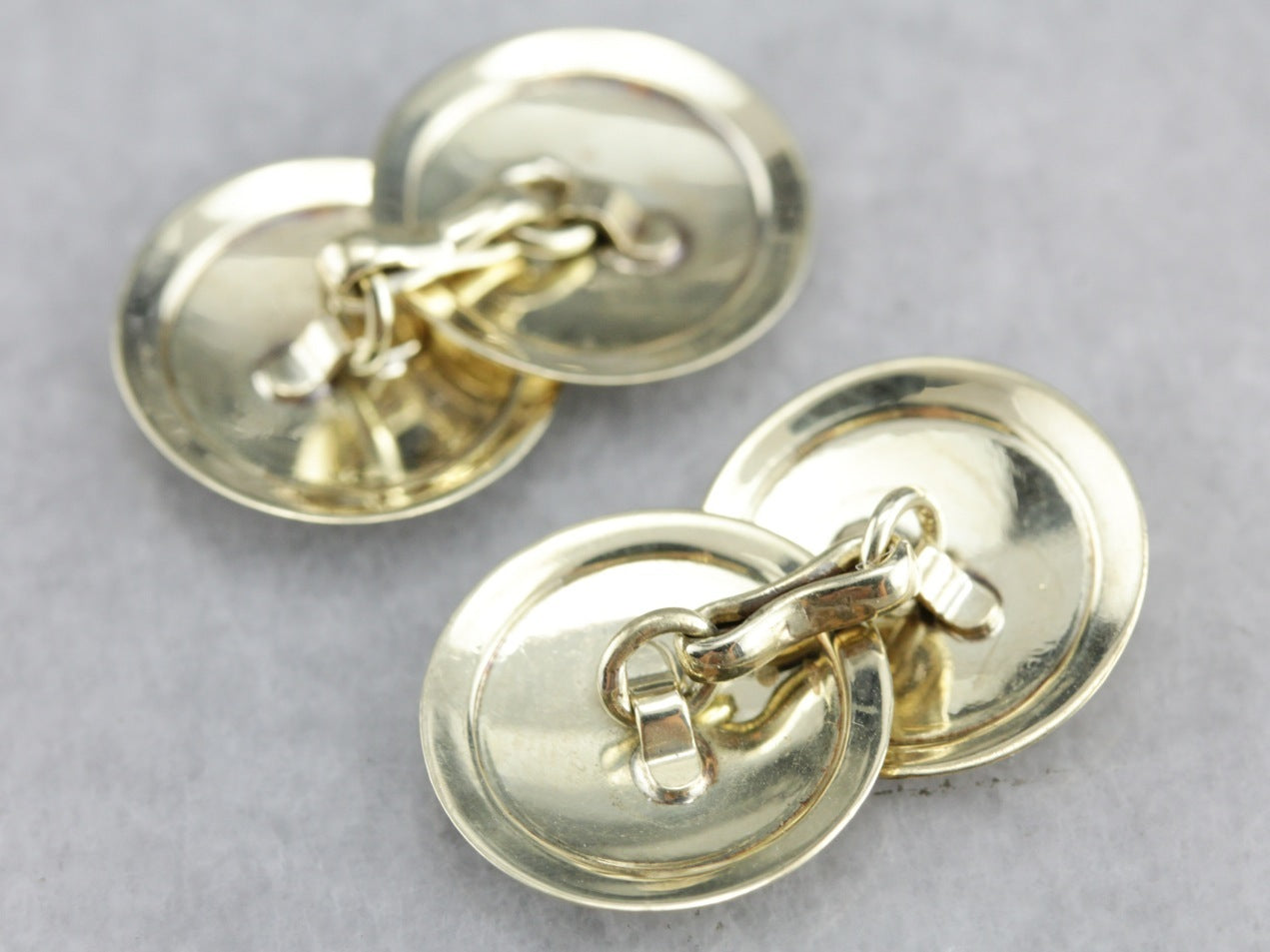 Art Deco Yellow Gold Cufflinks