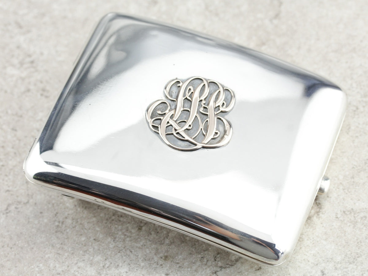 Monogramed Belt Buckle Case