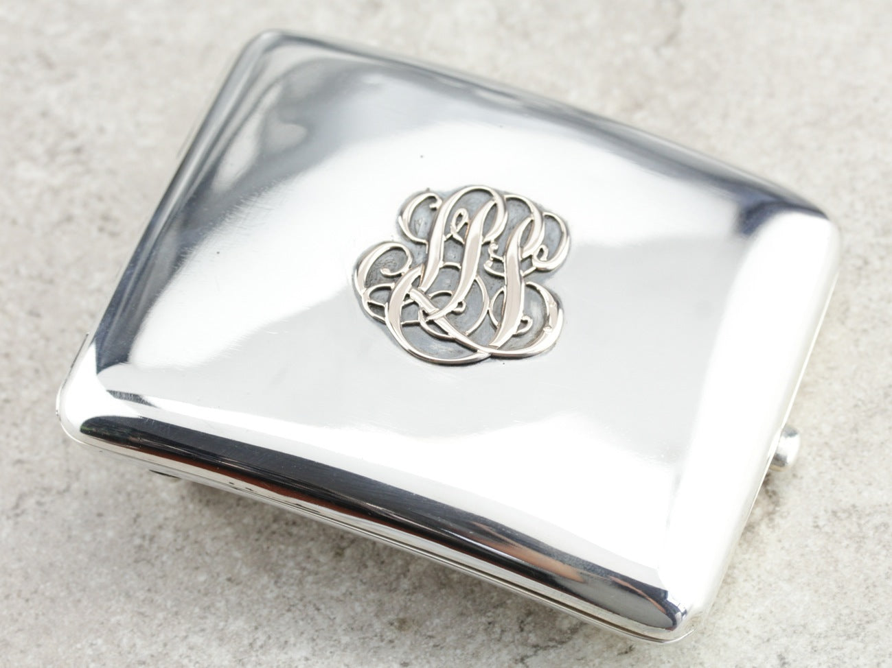 Monogramed Belt Buckle Case