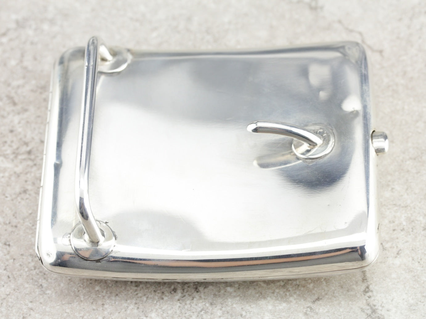 Monogramed Belt Buckle Case