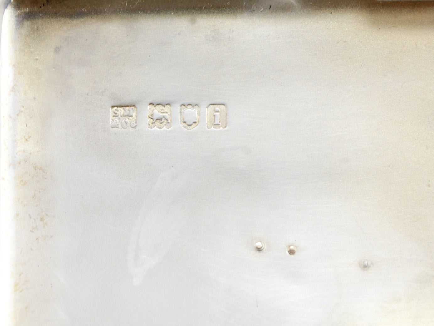 Monogramed Belt Buckle Case