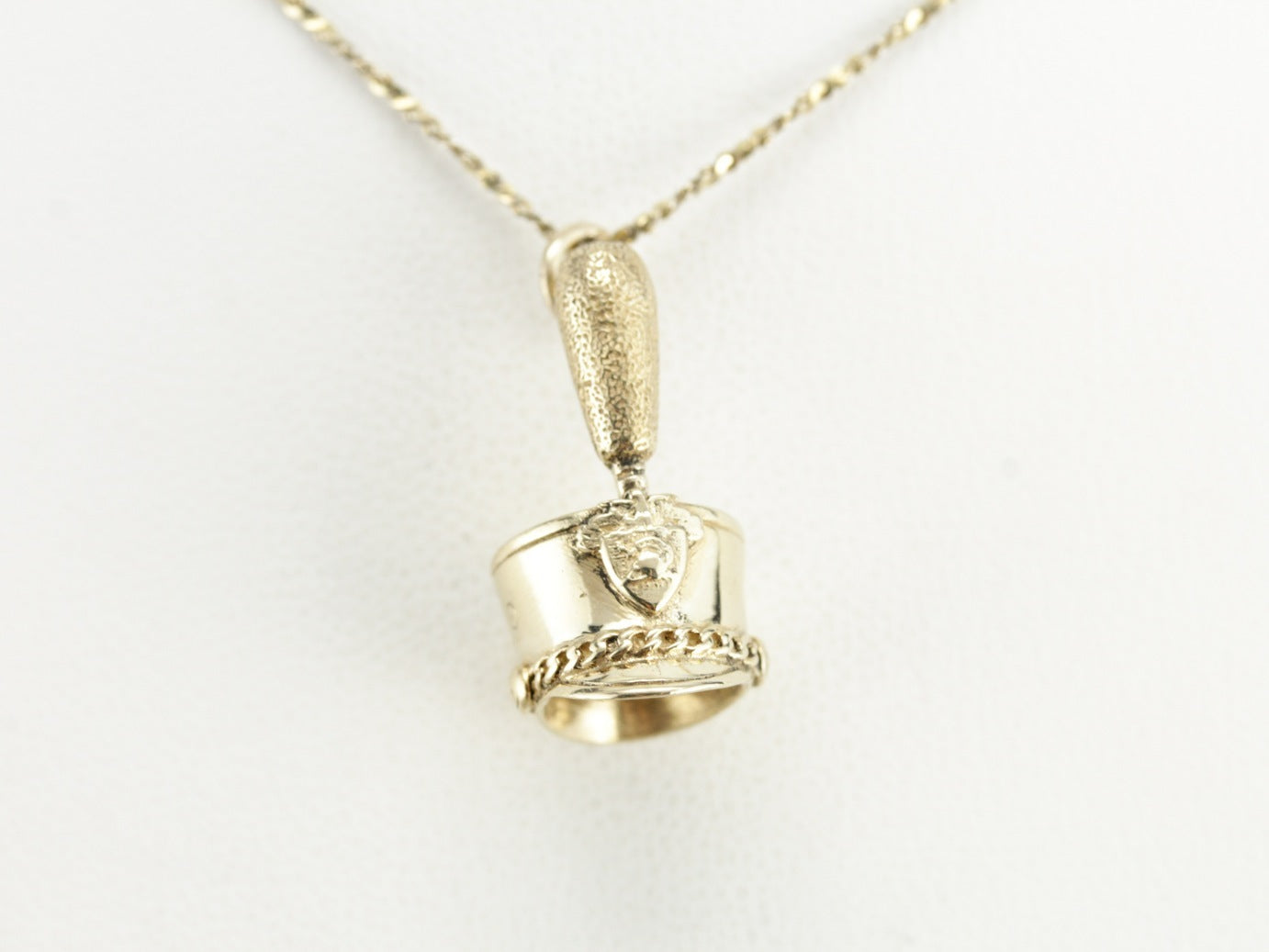 Vintage Shako Hat Charm Pendant