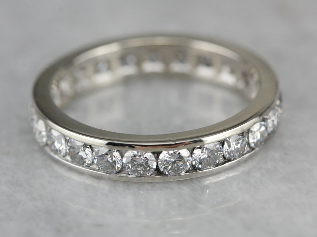 White Gold Diamond Eternity Band